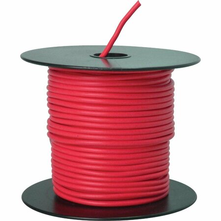 ROAD POWER 100 Ft. 14 Ga. PVC-Coated Primary Wire, Red 55669123